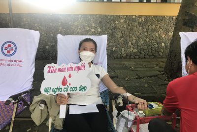 Hiến máu nhân đạo- Một nghĩa cử cao đẹp.