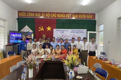 Trường TH&THCS Ba Điền giao lưu, tọa đàm với trường PTDTBT TH&THCS Long Môn nhân ngày 20/10
