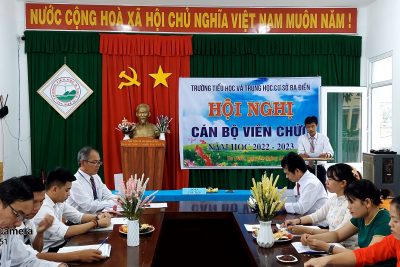 Hội nghị cán bộ viên chức năm học 2022-2023