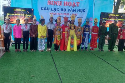 Sinh hoạt Câu lạc bộ Văn học- Năm học 2022-2023
