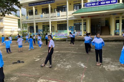 “Giờ ra chơi Trải nghiệm, sáng tạo” Năm học 2023-2024