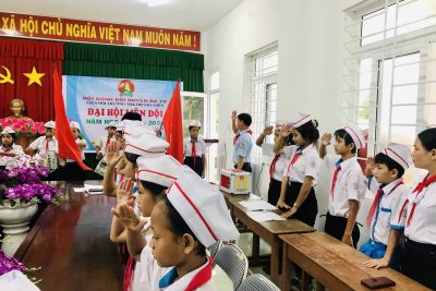 Đại hội liên đội năm học 2023-2024