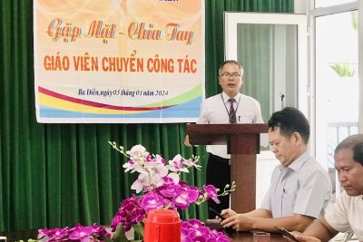 GẶP MẶT- CHIA TAY GIÁO VIÊN CHUYỂN CÔNG TÁC