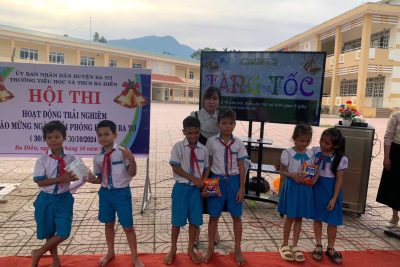 Hội thi hoạt động trải nghiệm chào mừng ngày giải phóng huyện Ba Tơ 30/10/2024