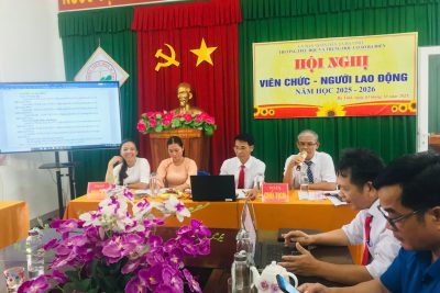Hội nghị CBVC- Người lao động năm học 2025-2026