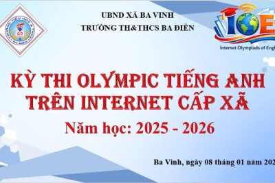 Cuộc thi IOE – vòng thi cấp Xã- Năm học 2025-2026